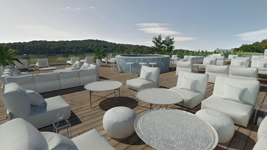 Port 9 Island Family Resort 科尔丘拉 外观 照片