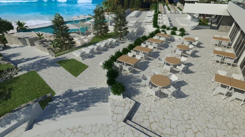 Port 9 Island Family Resort 科尔丘拉 外观 照片